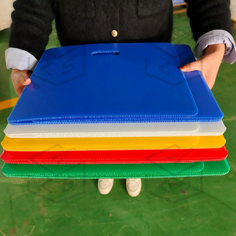 Divisória de mesa de tabuleiro canelado independente para exame escolar e estudo