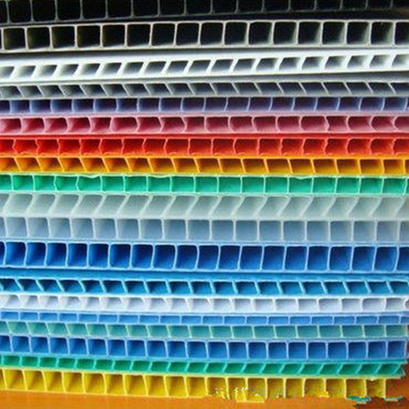 Papelão ondulado oco PP antiestático para serviços pesados