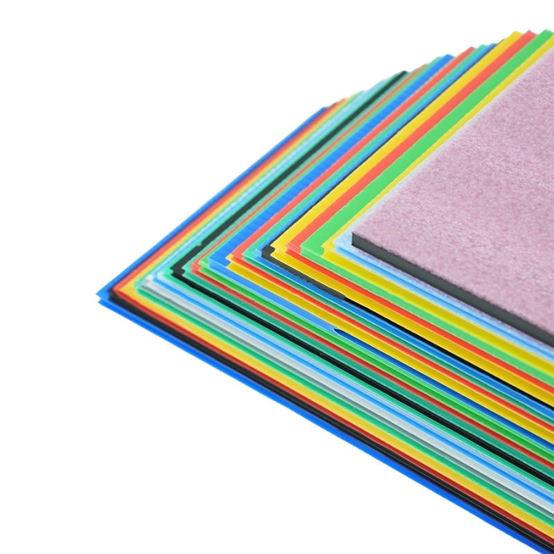 Placa plástica ondulada Twinwall resistente para embalagens logísticas