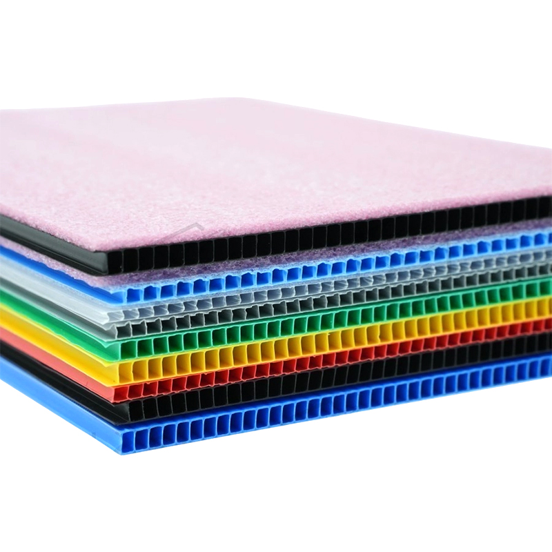 Folha oca de PP Twinwall laminada à prova d'água