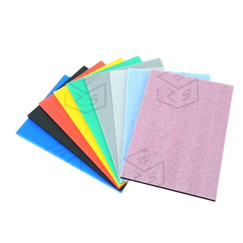 Folha oca de PP Twinwall laminada à prova d'água