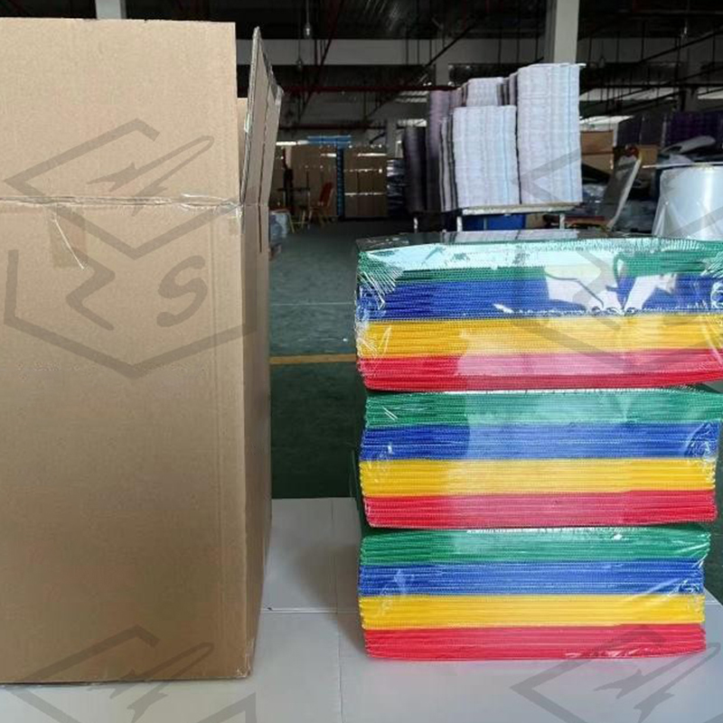 Painéis de privacidade de mesa de escritório de plástico para sala de aula de alunos
